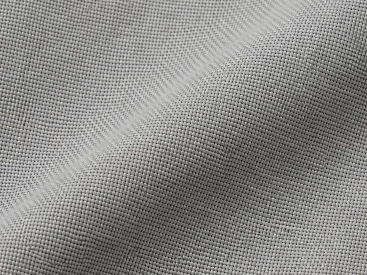 Plain Weave fabric close-up texture