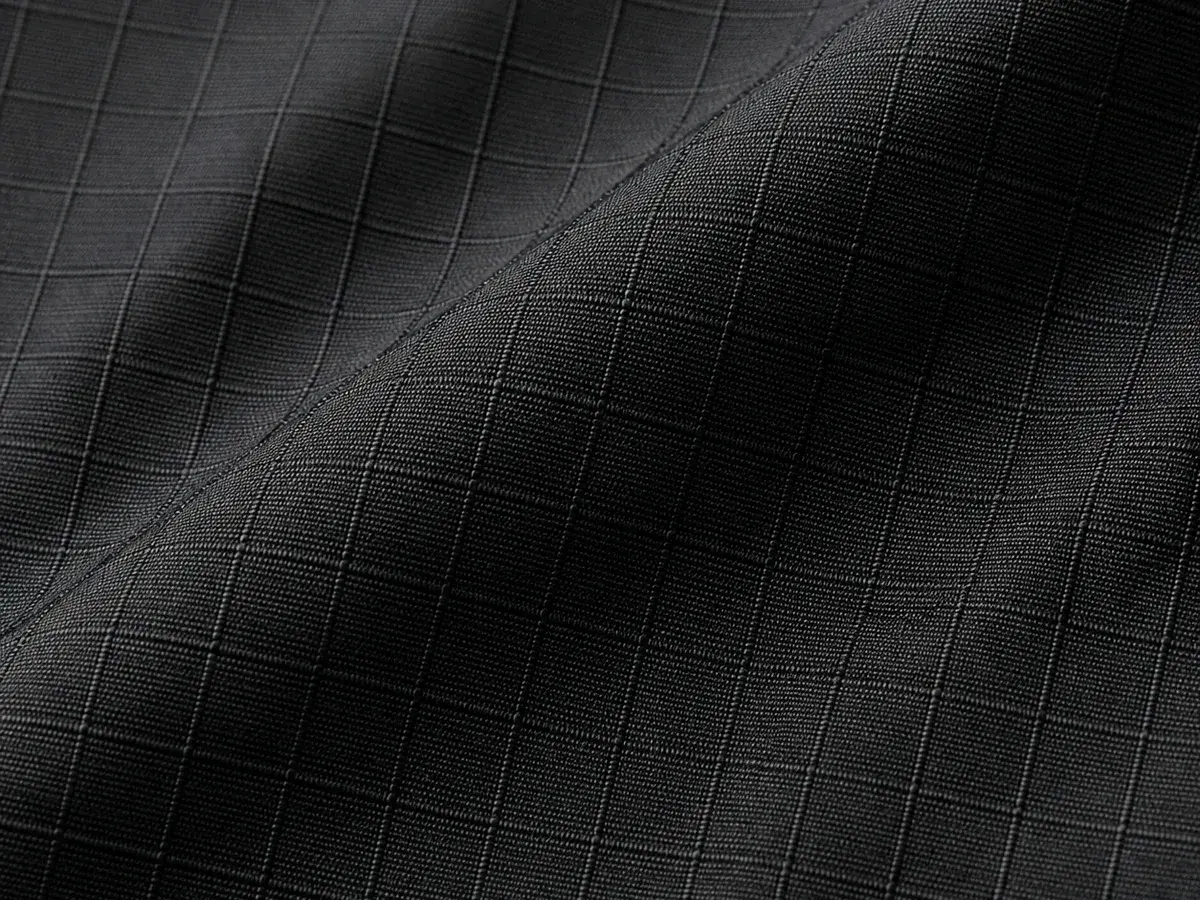 Ripstop fabric close-up texture