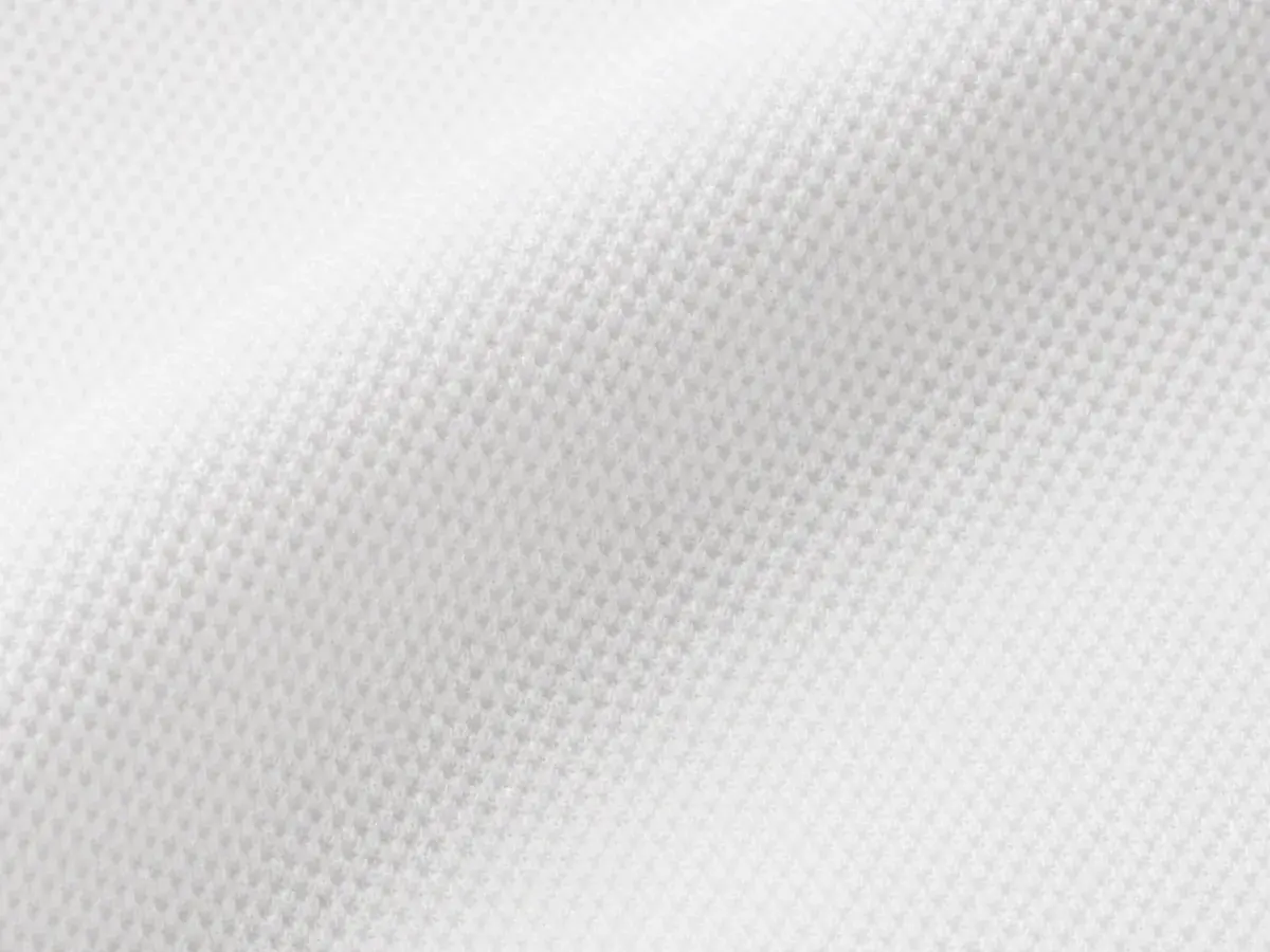 Cotton Pique fabric close-up texture