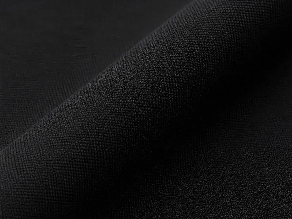 Ponte fabric close-up texture