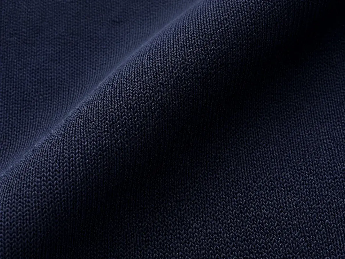 Interlock fabric close-up texture