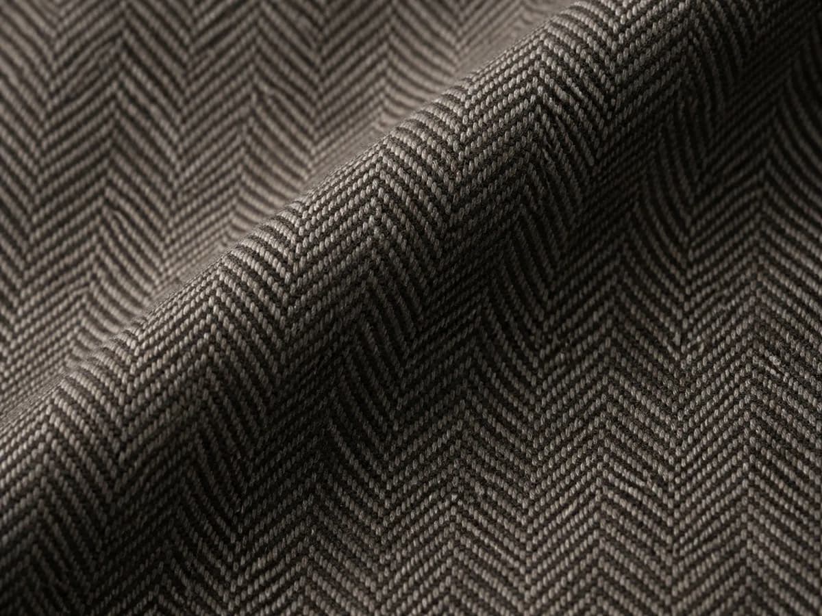Herringbone fabric close-up texture