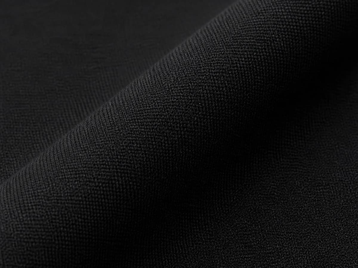Ponte fabric close-up texture