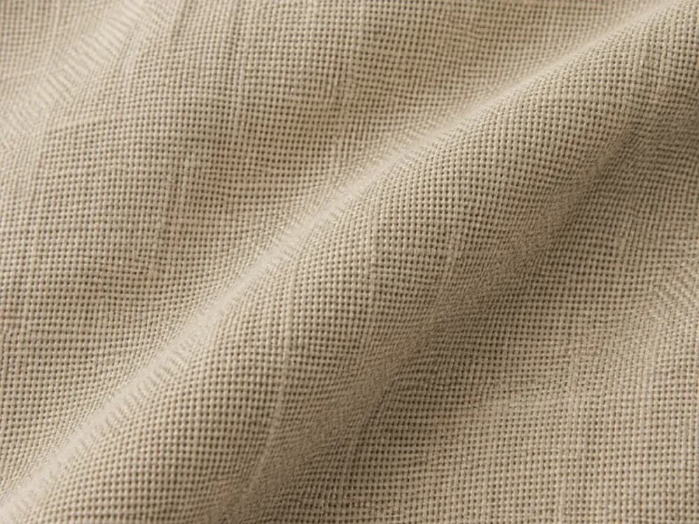 Linen fabric close-up texture