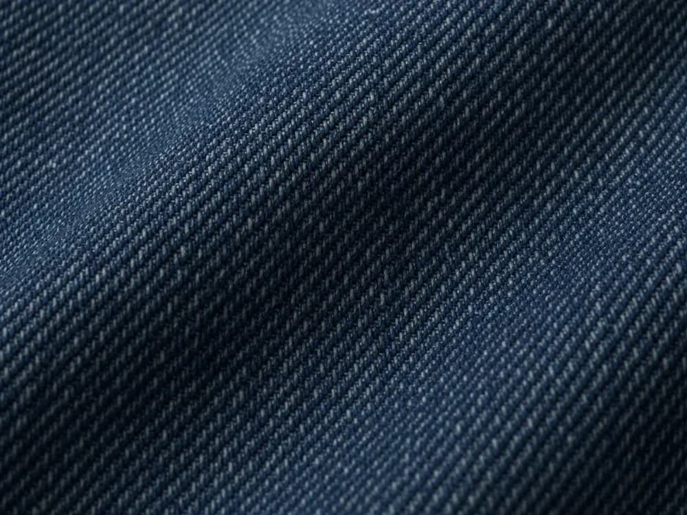 Denim fabric close-up texture
