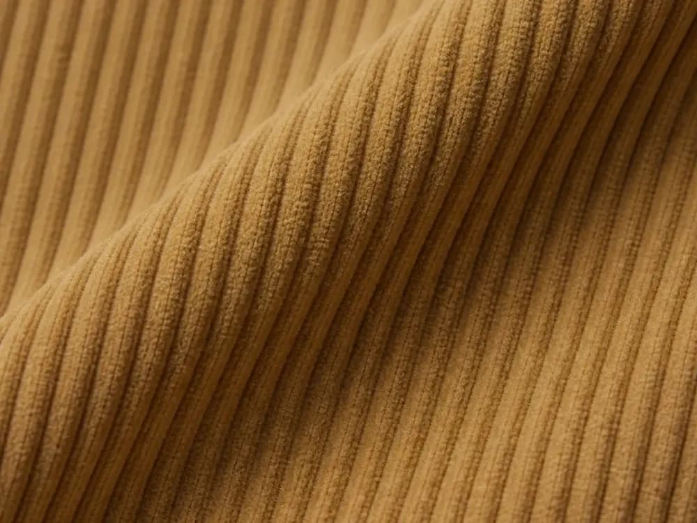 Corduroy fabric close-up texture