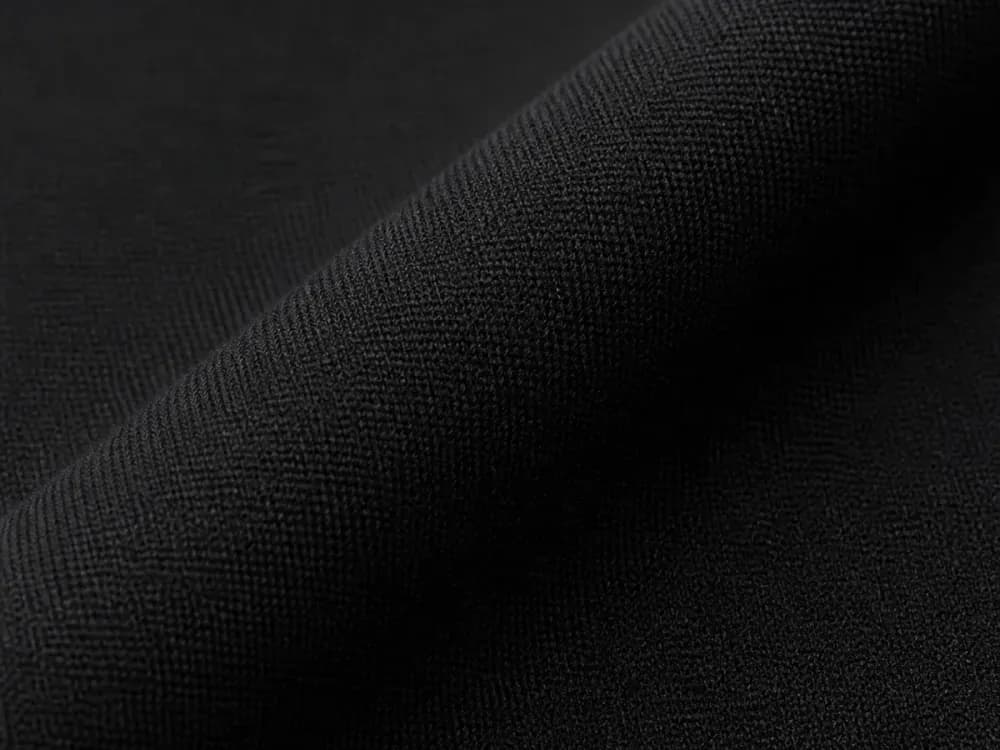 Ponte fabric close-up texture