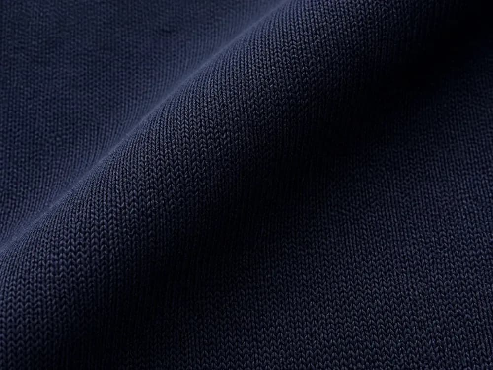 Interlock fabric close-up texture